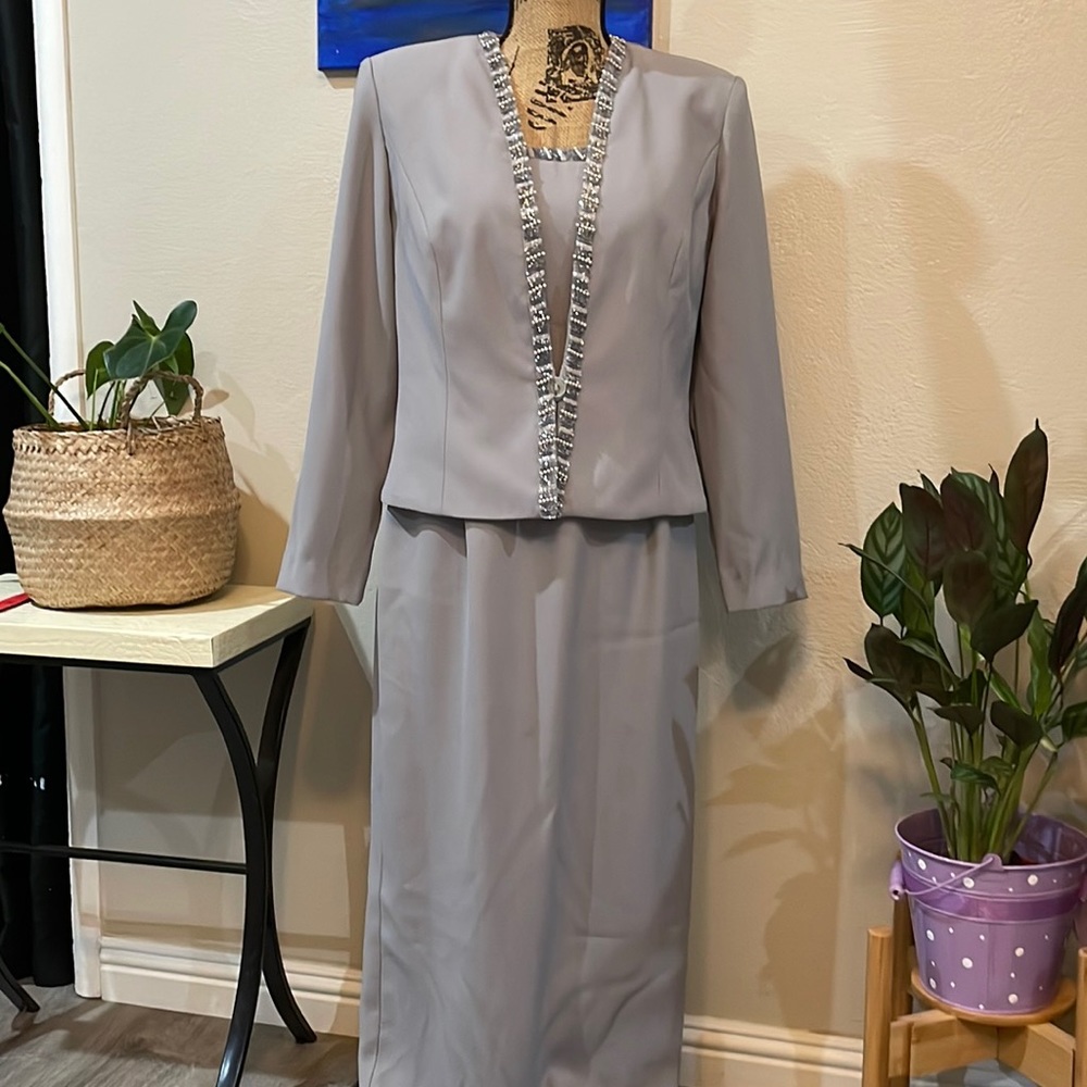 Gray Formal Gown